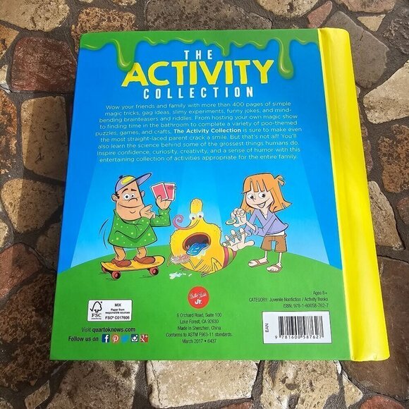 The Activity Collection Book, Hardcover Kids Activities Book, Learning Fun - Picture 2 of 7